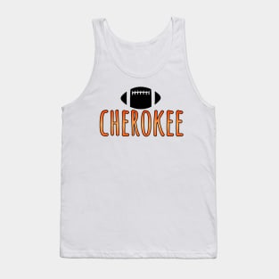 cherokee football Tank Top